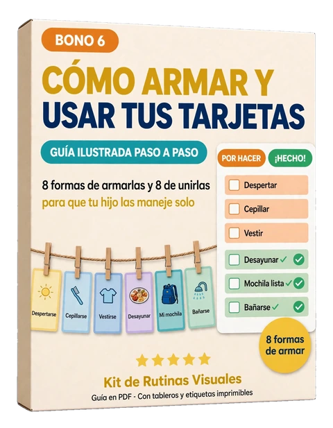Bono #6: Cómo armar y usar tus tarjetas